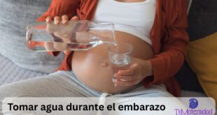 La importancia de tomar agua durante el embarazo