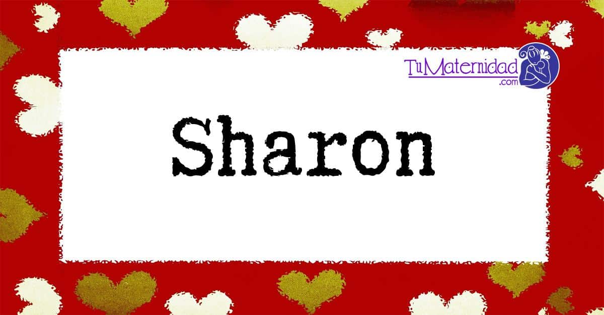Sharon Nombres de Niña Tu Maternidad